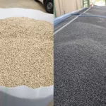 Пелета з лушпиння та гранула з деревини