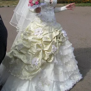 Свадебное платье для королевы!