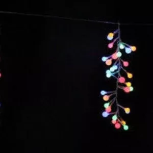 Новогодняя led-гирлянда,  свечение мультиколор,  3*0.3 м,  512 светодиодо