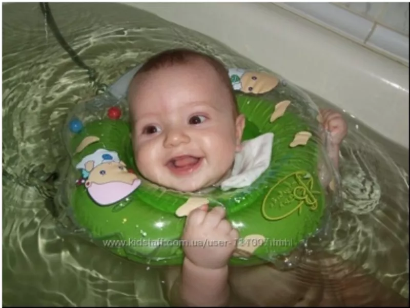 Круги на шею Baby Swimmer для купания новорожденных