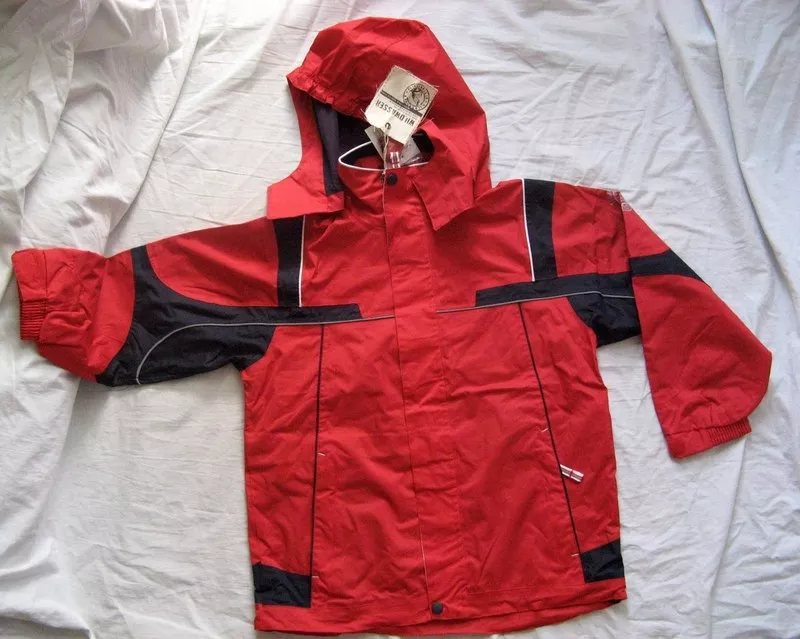 Термо куртка подростковая красная унисекс