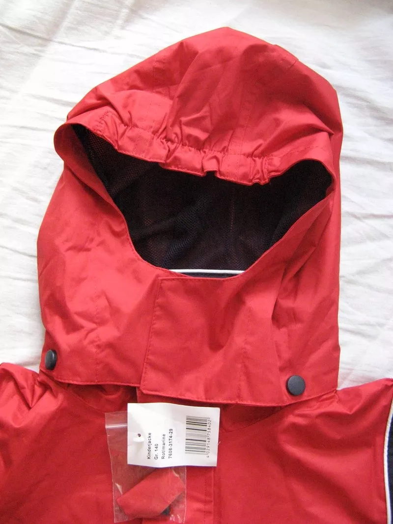 Термо куртка подростковая красная унисекс 3