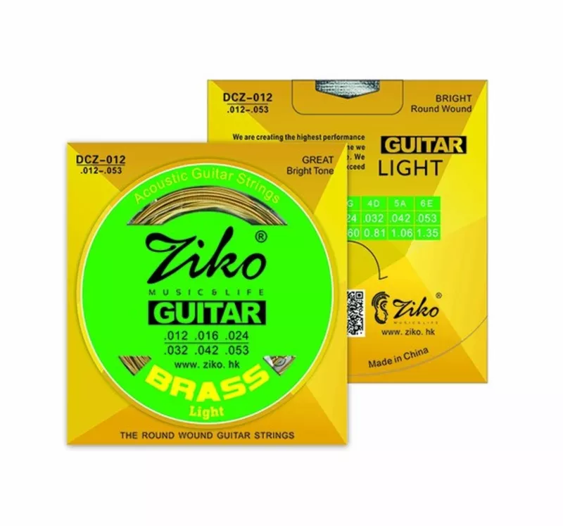 Идеальные Струны Ziko от 95 грн для Любой Гитары 6