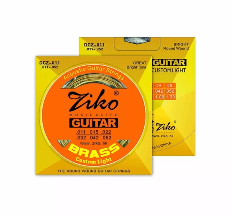 Идеальные Струны Ziko от 95 грн для Любой Гитары 10