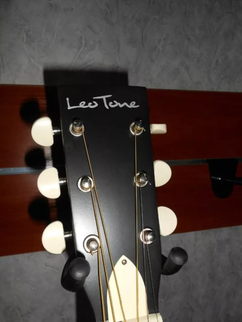 Новая Акустическая Гитара Leo Tone L-01 синяя 7