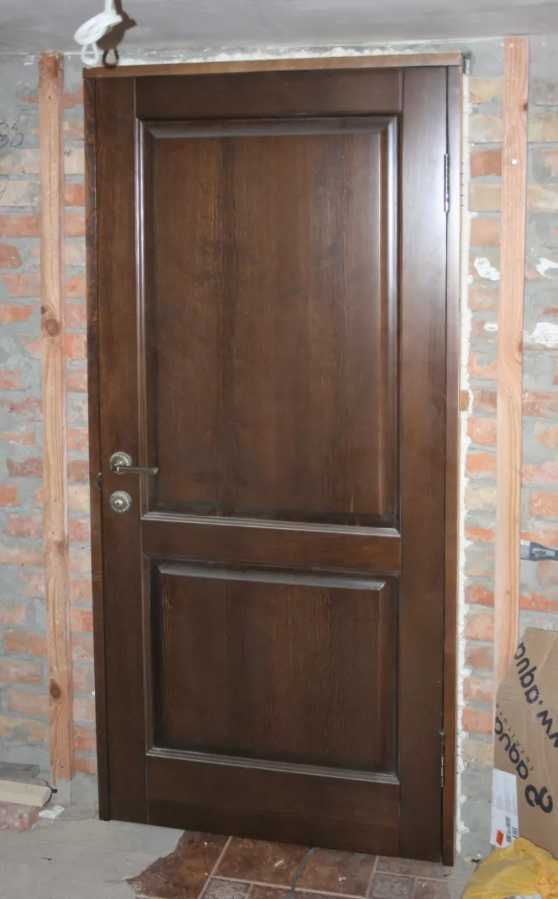 Двери межкомнатные деревянные. Изготовление. Установка. 4