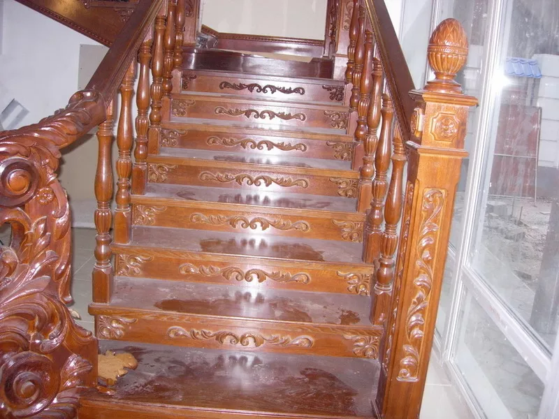 лестницы деревянные 4